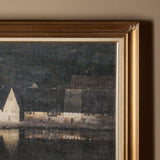 Les maisons lumineuses (44" x 32")