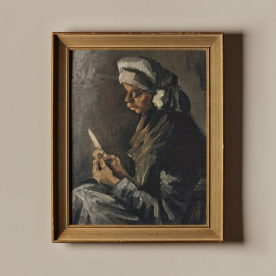 La peleuse de patate (27" x 33")