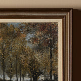 La marche au parc (22" x 18")