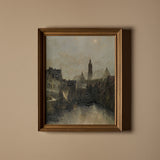 Le canal sous la lune (18" x 22")
