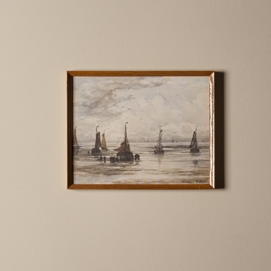 Les chasseurs de coquillages (15" x 12")