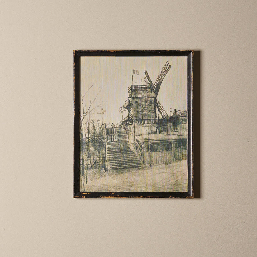 Le moulin de la Galette (14" x 18")