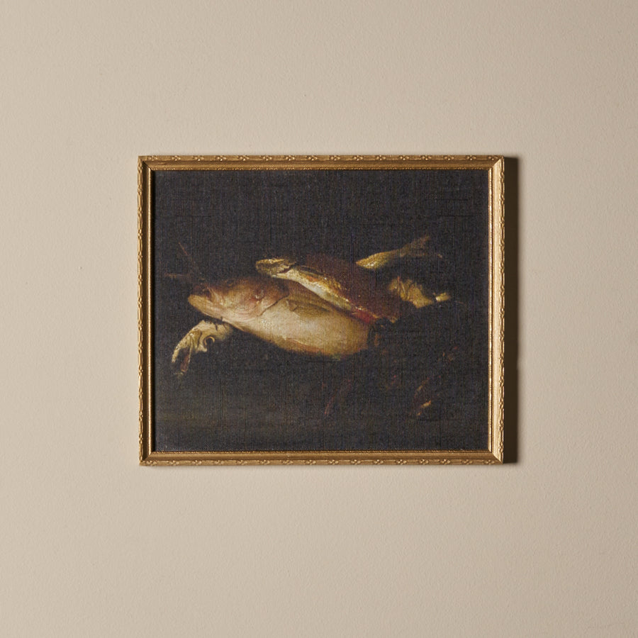 Les poissons de mer (13" x 11")