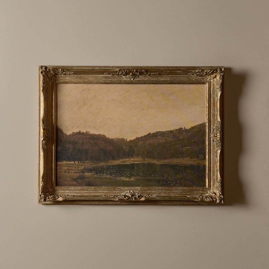 Le lac (32" x 24")
