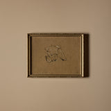 Esquisse d'un petit chien (13" x 10")