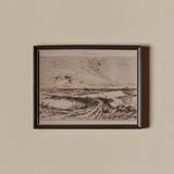 La route de Moran (17" x 13")