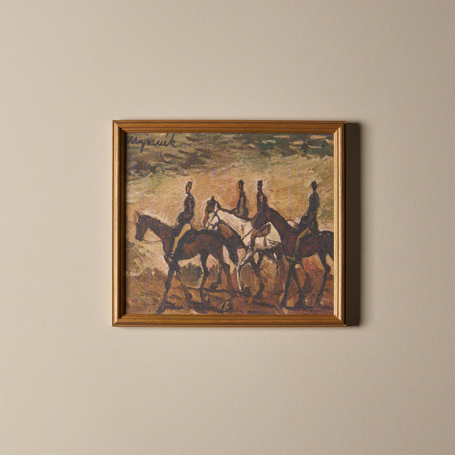 Les cavaliers (16" x 14")