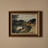Le ruisseau paisible (23" x 19")