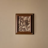 Beige abstrait (11" x 13")