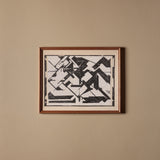 Noir & blanc II (21" x 17")