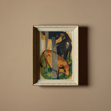 Cornes et sabots (13" x 17")