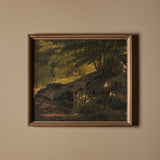 Le bosquet ombragé (21" x 19")