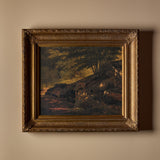 Le bosquet ombragé (33" x 29")