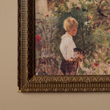 Jules et son chat (22" x 26")