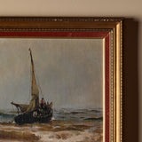 Scène côtière (34" x 26")