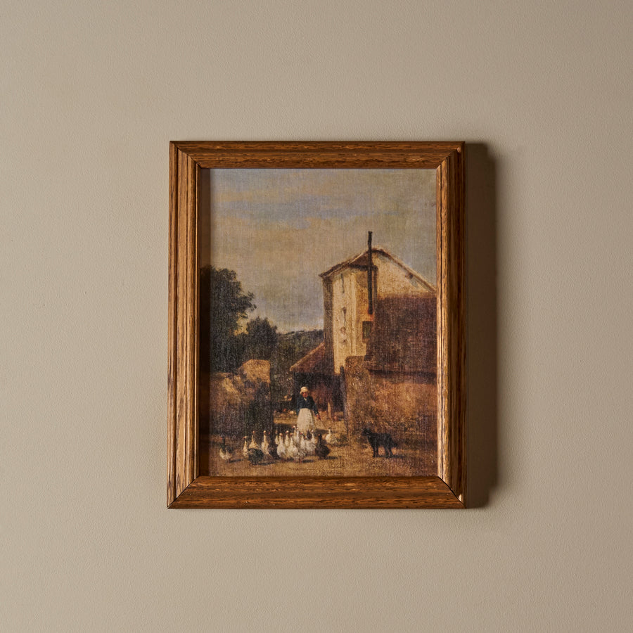 La Gardeuse d'Oies (14" x 17")