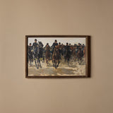 Le passage des cavaliers (22" x 15")