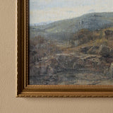 Battement des collines (13" x 12")