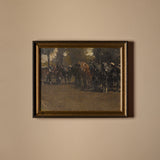 Repos des cavaliers (21" x 17")