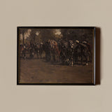 Repos des cavaliers (32" x 24")