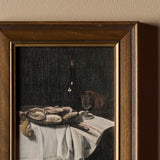 Huîtres à l’heure bleue (9" x 11")