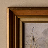 La voilier des sables (14" x 16")