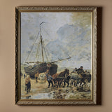 Le voilier des sables (36" x 43")