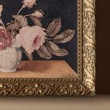 Fleurs et feuilles (25" x 21")