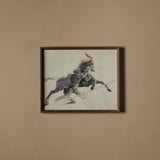 Le cheval guerrier (15" x 12")
