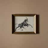 Le cheval guerrier (17" x 14")