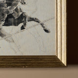 Le cheval guerrier (17" x 14")
