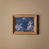 Les bateaux de Barbe-Bleue (19" x 15")
