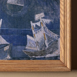 Les bateaux de Barbe-Bleue (19" x 15")