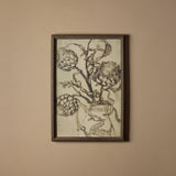 Les fleurs du dragon (17" x 24")
