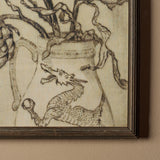 Les fleurs du dragon (17" x 24")