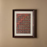La trame rouge (21" x 27")