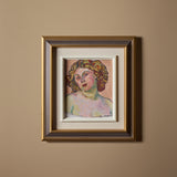 La dame en couleurs (19" x 21")