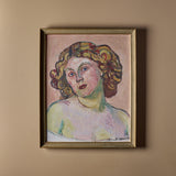 La dame en couleurs (25" x 30")