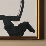 Taureau abstrait (18" x 14")