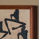 Les trois figures (14" x 16")