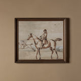 En selle (24" x 21")
