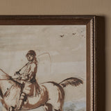 En selle (24" x 21")