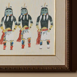Les Kachinas (24" x 20")
