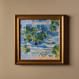 Nymphéas d'azur (29" x 29")