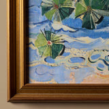 Nymphéas d'azur (29" x 29")