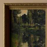 Reflets à Barbizon (17" x 23")