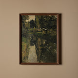 Reflets à Barbizon (19" x 25")