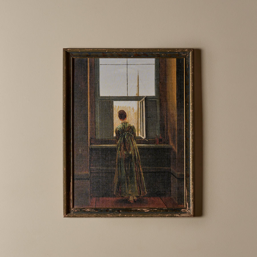 À la Fenêtre (21" x 27")