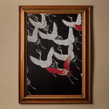Le ballet des grues (33" x 46")