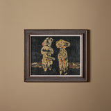Les visiteurs (21" x 17")